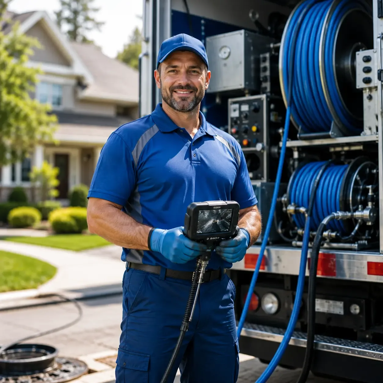 Local outdoor drain cleaning specialists in New Market, IA